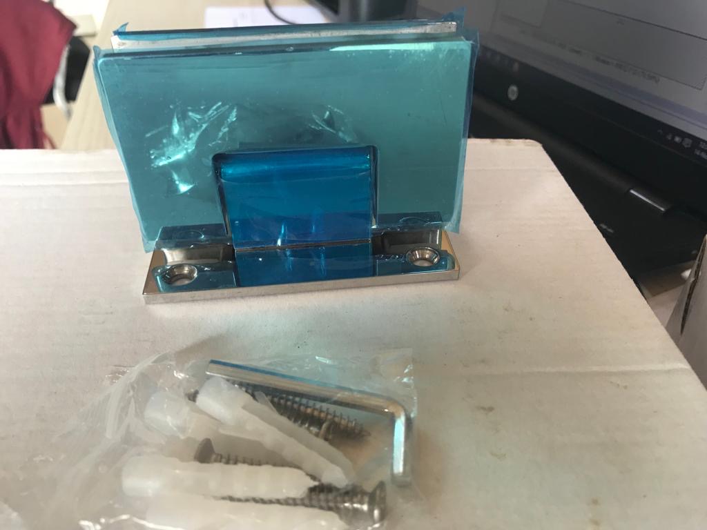 Glass hinges